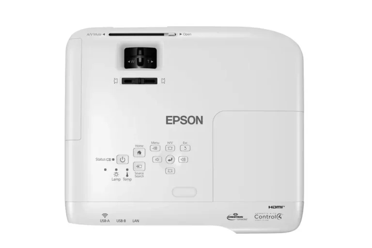 wgym26.webp Vidéoprojecteur Epson EB-982W vue de face