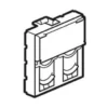 ygfvsd.webp Plastron Keystone Ekivalan double 45x45 blanc (avec volets) — YouShop DZ