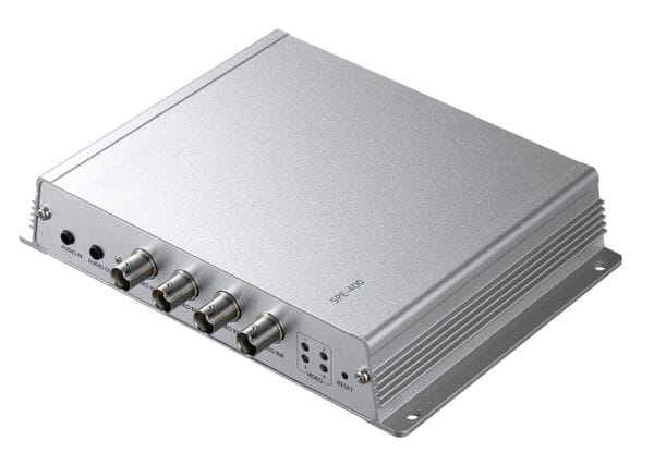 20110126_1_SPE-400_FS1_0.jpg Encodeur vidéo IP Wisenet SPE-400P 4 canaux 4CIF