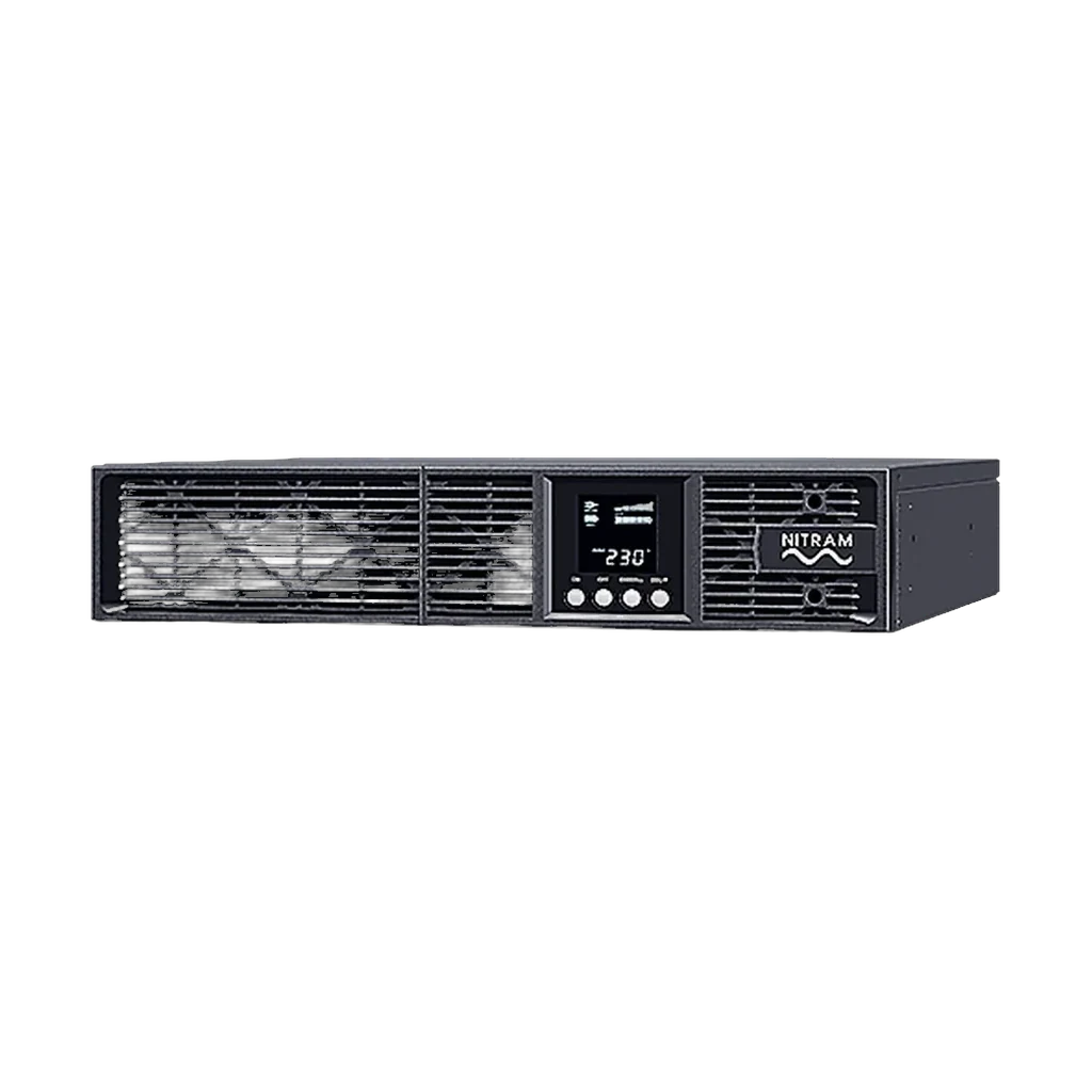 57joxj.webp Onduleur NITRAM US10002TRM - 2000 VA / 1800 W On-Line double conversion Rack 2U — YouShop DZ