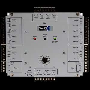 HID-VertX-V200-interface-moniteur-entree-vue-de-face-1.jpg Interface de moniteur d'entrées HID VertX V200 – 16 entrées supervisées