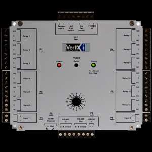 HID-VertX-V300-controleur-porte-reseau-IP-vue-de-face-1.jpg Interface de contrôle de sortie HID VertX V300 – jusqu'à 12 zones/relais