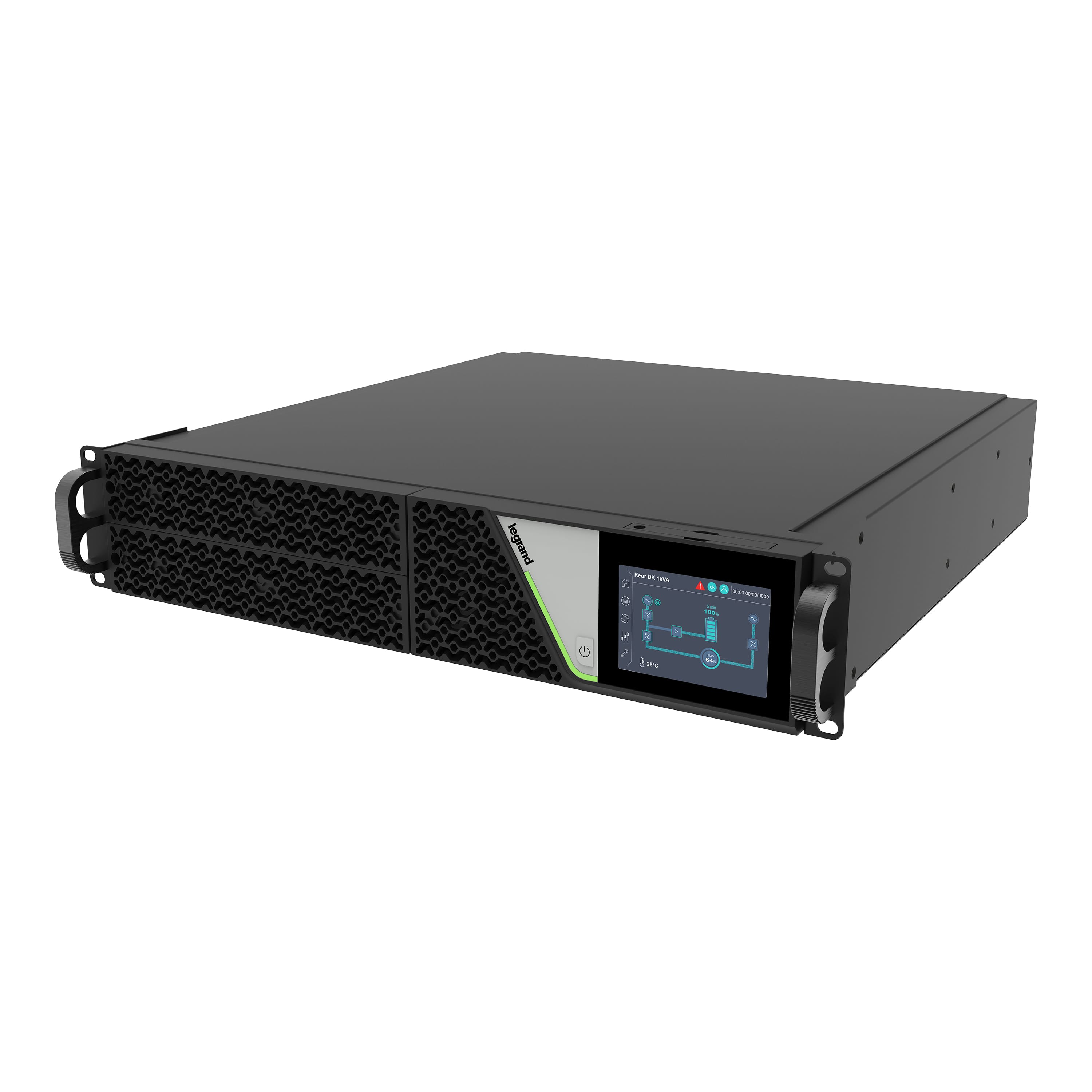 LG-311DKX-WEB-R.jpg Onduleur Legrand Keor DK 1000VA/1000W On-Line Double Conversion Tour/Rack