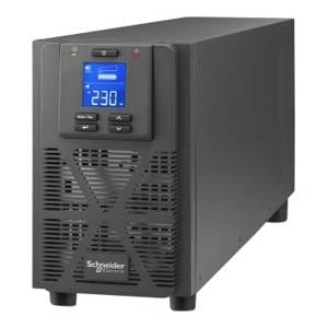 Onduleur-Schneider-SPM2KI-TR-On-Line-2KVA-vue-de-face-1.jpg Onduleur Schneider Electric Easy UPS SPM2KI-TR — 2000 VA / 1800 W On-Line Tour/Rack 2U