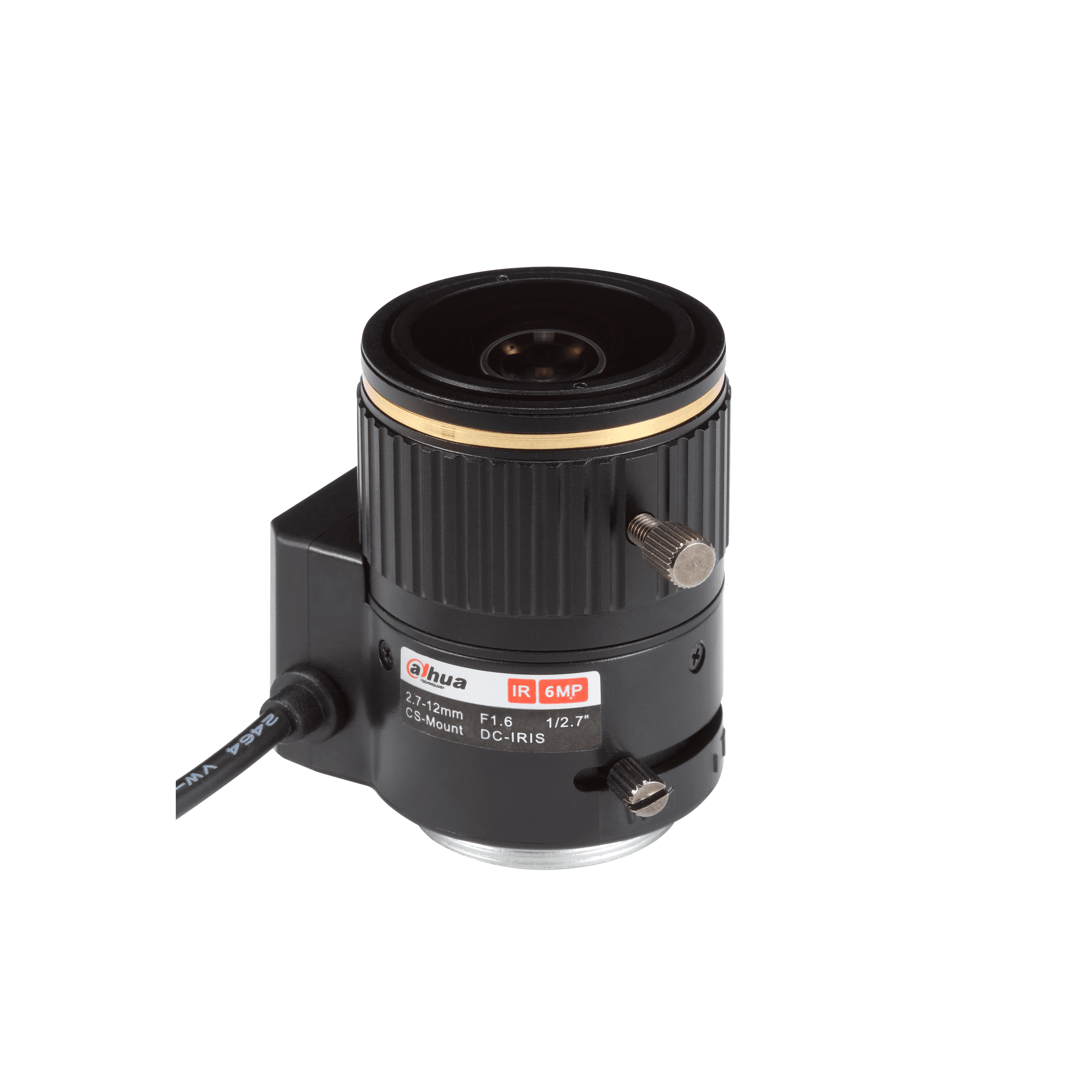 PFL2712-E6D3.png Objectif varifocal Dahua PFL2712-E6D 2.7-12mm 6MP monture CS