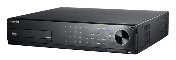SRD-876D_FS.png Enregistreur Vidéo Numérique Wisenet SRD-876DP1TB 8 Canaux 1280H Coaxial 4 HDD (1To fourni)