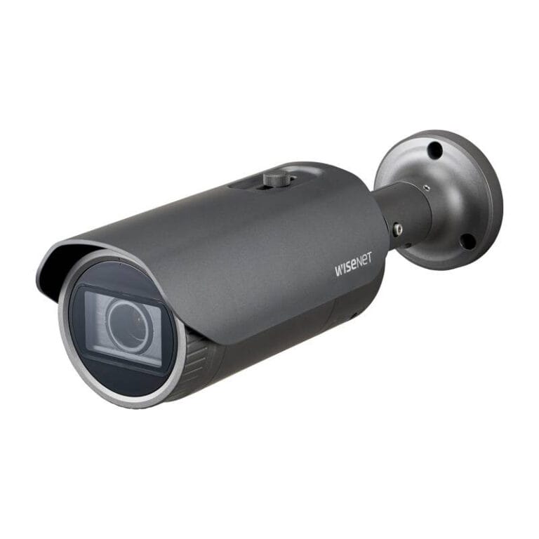 samsung-QNO-8080R_FS3_En__83794.1705577896.jpg Caméra IP Bullet Wisenet QNO-8080R 5MP IR Varifocale 3-10mm - Hanwha Vision